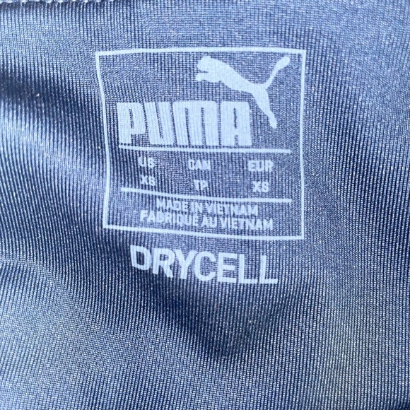 SALE‼️ Puma cropped leggings in navy logo print - Picture 8 of 8